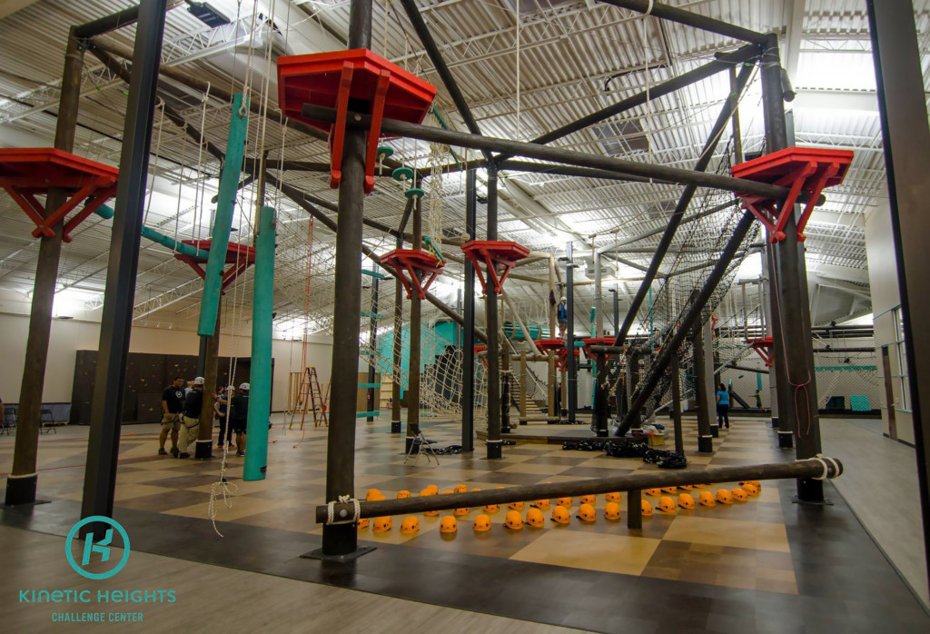 Charlotte's First Indoor Obstacle Course (think American Ninja Warrior