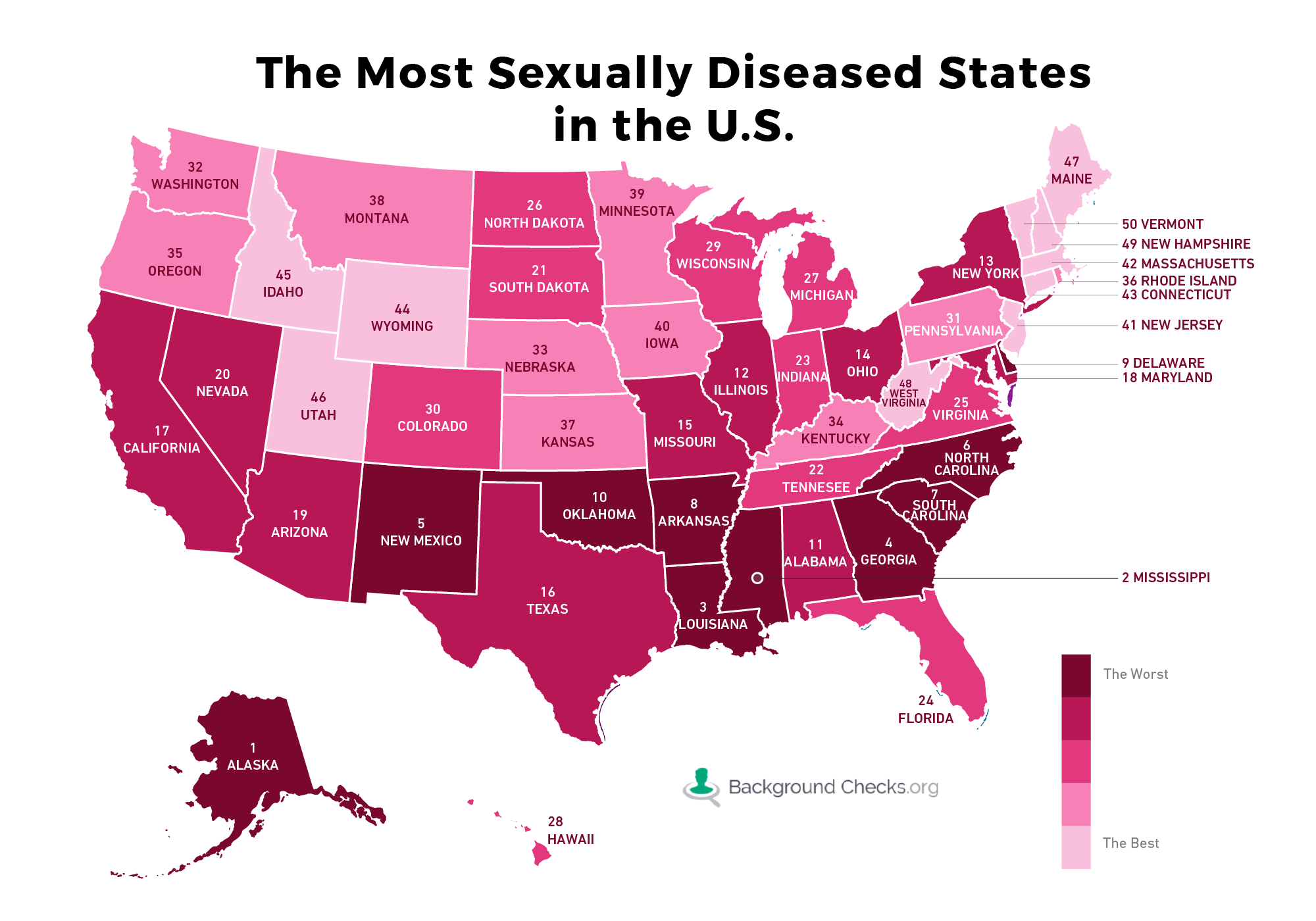 North Carolina Was Just Ranked One The Most Sexually Diseased States In