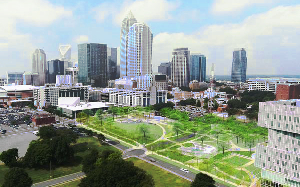 Charlotte’s Newest Park Will Redefine Center City