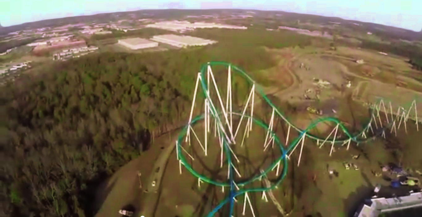 Take A Ride On Carowind’s Fury 325 – The World’s Tallest and Fastest Giga Coaster (Video)