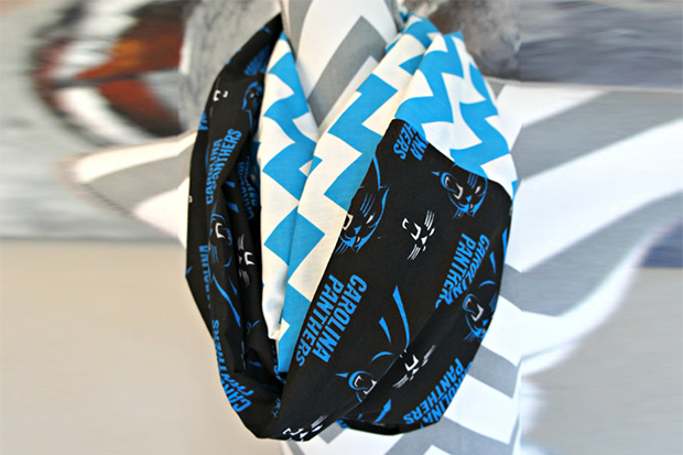 panthers infinity scarf panthers gear