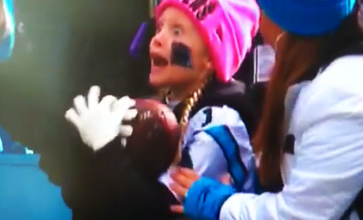 This Might Be The Happiest Carolina Panthers Fan In The World (Video)