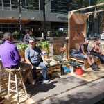 Charlotte parklet on tryon