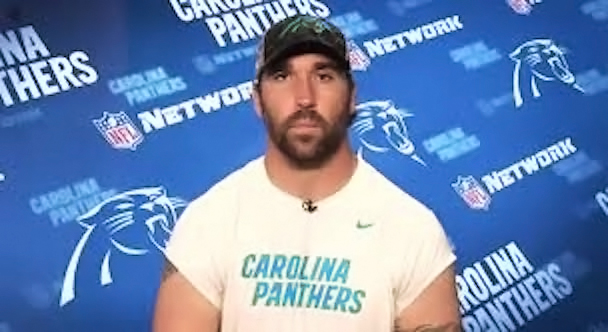 Panther’s Jared Allen Announces His Retirement In The Most Epic Way Possible