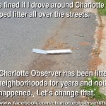 charlotte observer litter
