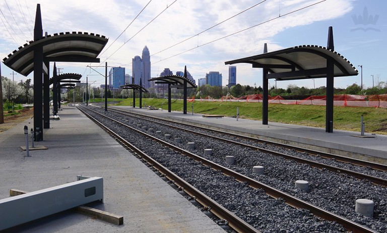 Charlotte’s Light Rail Extension To University City Is Almost Finished