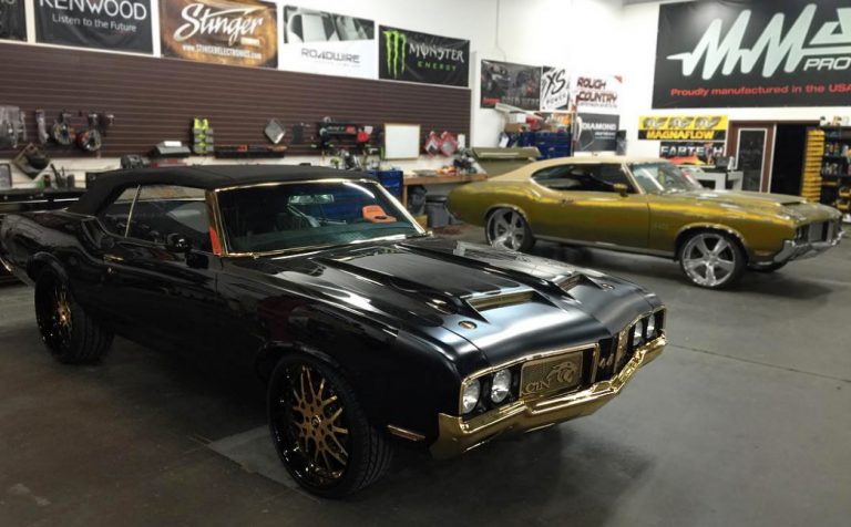 Cam Newton’s 24k Gold-Plated Oldsmobile Is Truly One Of A Kind