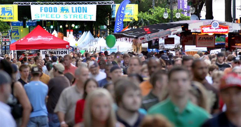 Uptown Streets Closing This Week As 250,000 NASCAR Fans Descend On Center City