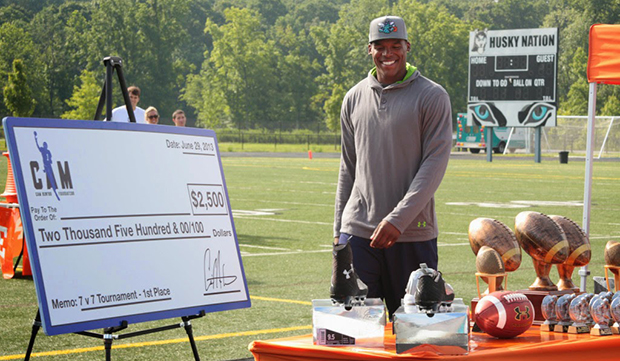 Cam-Newton-Foundation-football-tournament