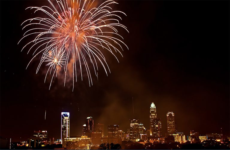 Here’s Where To Watch Fireworks Everyday This Weekend In Charlotte