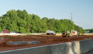 i77 - toll road construction stopped