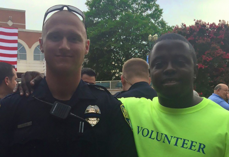 Rock Hill Police And Residents Met Downtown For A Massive Demonstration of Unity