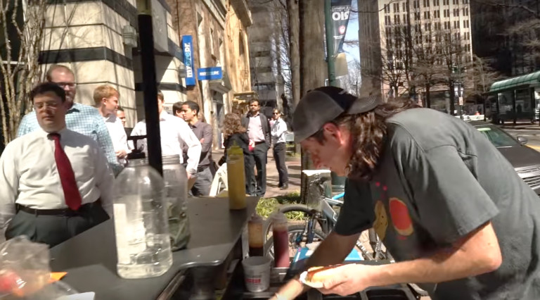 The Chili Man’s Hot Dog Car Is Rated As The #1 Restaurant In Charlotte on Yelp