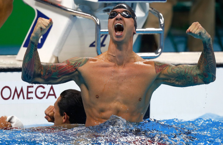 Charlotte’s Anthony Ervin Just Became The Oldest Swimmer in Olympic History to Win a Gold Medal