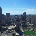 Uptown Charlotte – Skyline – Above BB&T Ballpark