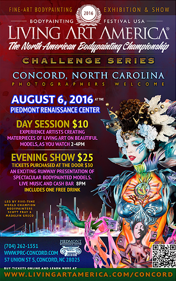 body painting championship concord