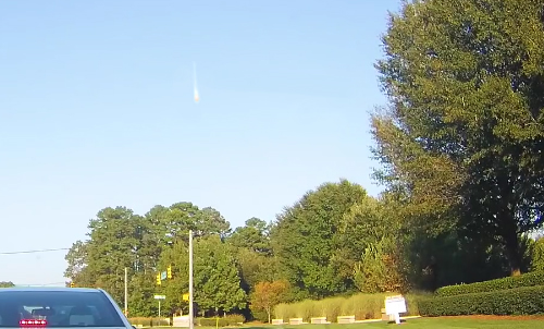 Hundreds Witness Fireball Streak Across North Carolina Sky