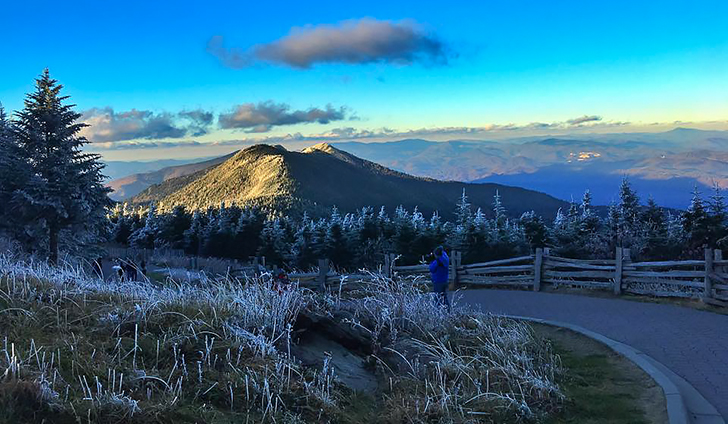 top of Mt. Mitchell  10/23/2016