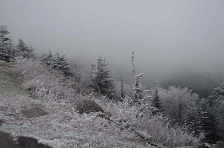 North Carolina’s First Snow Of The Season Has Fallen