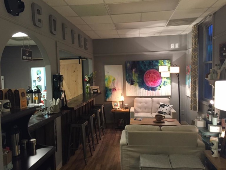 Lake Norman’s Newest Coffee Shop Is Also A Unique Artist Studio