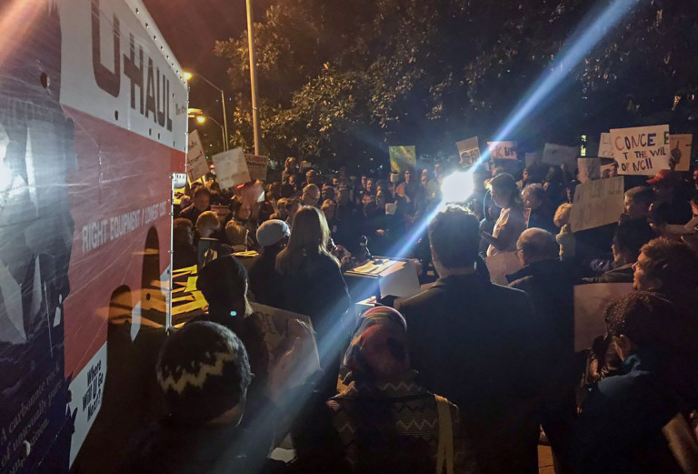 Growing Protests Outside NC Governor’s Mansion As Democrats Demand McCrory Concede Election