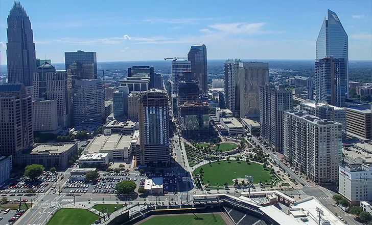 Watch Uptown Charlotte’s Skyscrapers Grow Before Your Eyes (Time-Lapse Video)