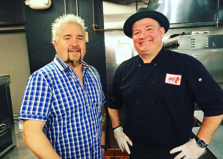 Food Network’s Diners, Drive-Ins, and Dives Just Filmed An Episode At Charlotte’s JJ’s Red Hots