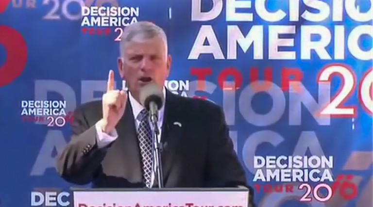 Franklin Graham Holding Rally in Charlotte On His New “Decision America Tar Heel State Tour”