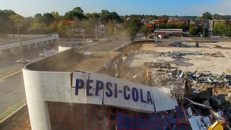 Epic Time-Lapse Video Of The Demolition Of South End’s Historic Pepsi Building