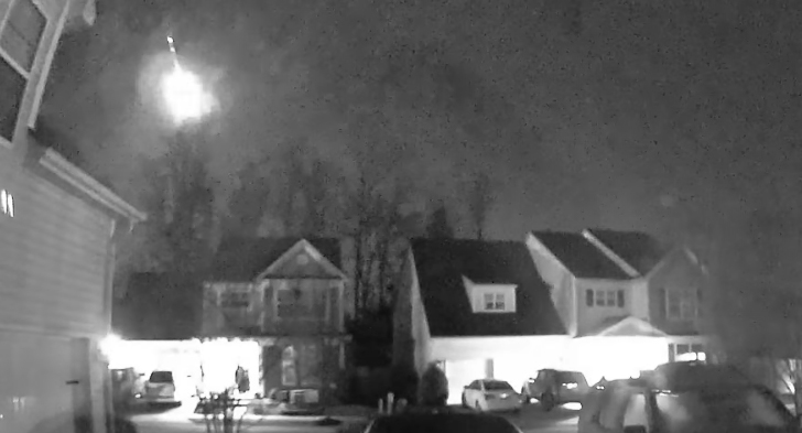 The Cause of Last Night’s Massive ‘Boom’ Captured By Huntersville Man’s Security Camera