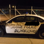 police-car-trump-graphitti