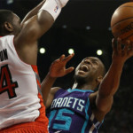 Raptors vs hornets in charlotte