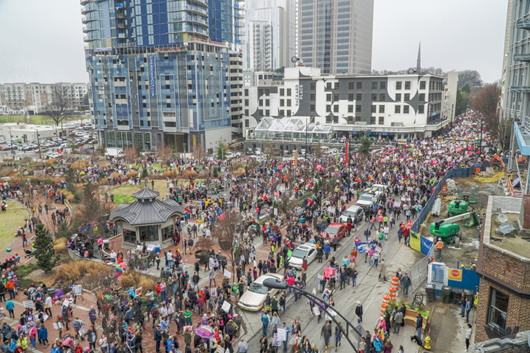 Charlotte Just Witnessed The Largest Women’s March In City’s History