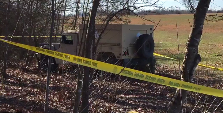 Stolen National Guard Humvee Chase Ends in Police Shootout