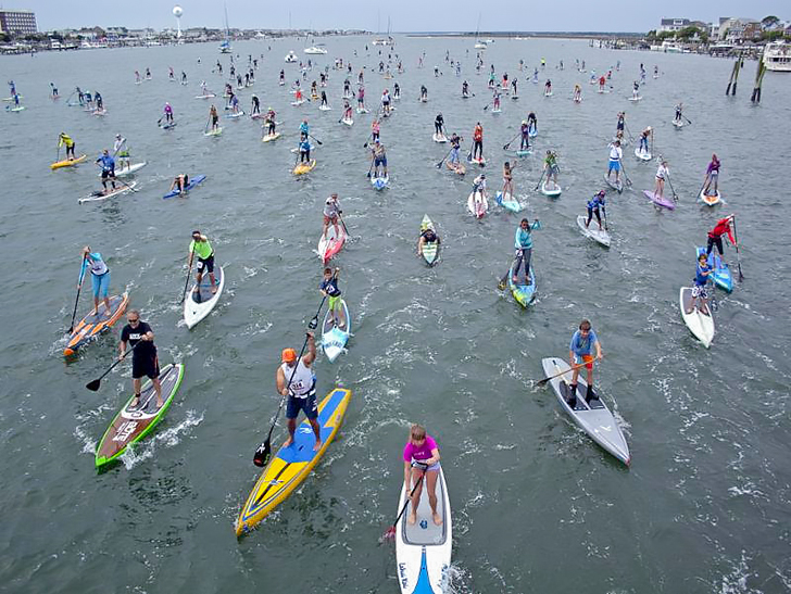 The World’s Largest Gathering of Standup Paddleboarders Is Coming To North Carolina