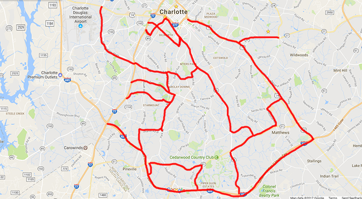 City Council Approves New Plan To Create 25 Urban Toll Roads in South Charlotte