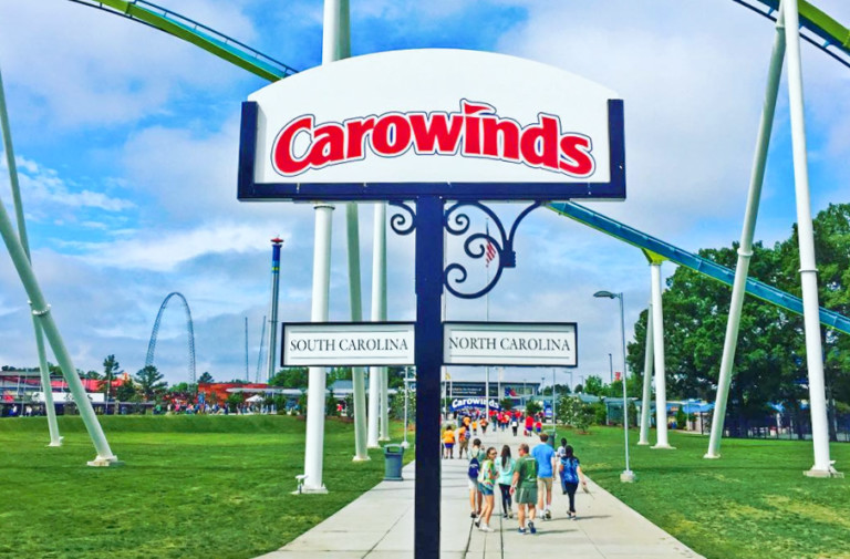 Carowinds Presents $10,000 Check To Charlotte-Mecklenburg Schools