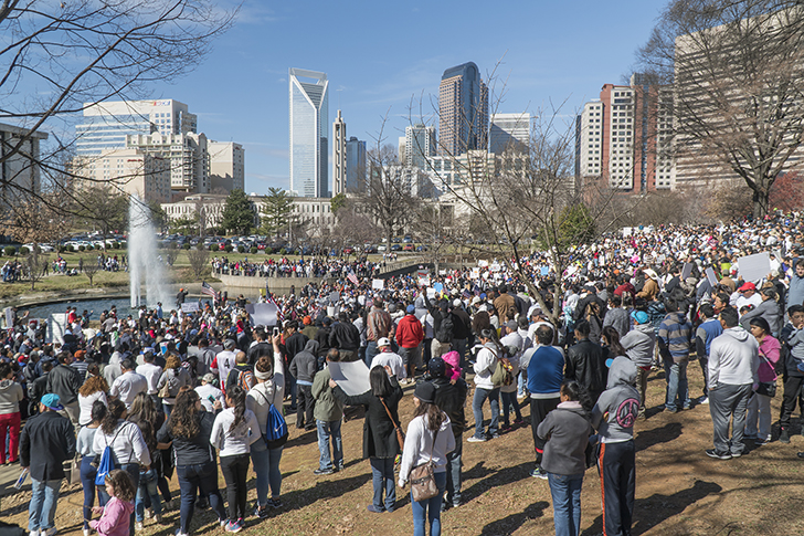 ‘A Day Without Immigrants’ Rally Will March Through Uptown Charlotte Today