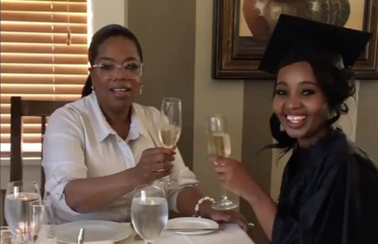 Oprah Came To Charlotte This Weekend To Celebrate With Her ‘Daughter Girl’