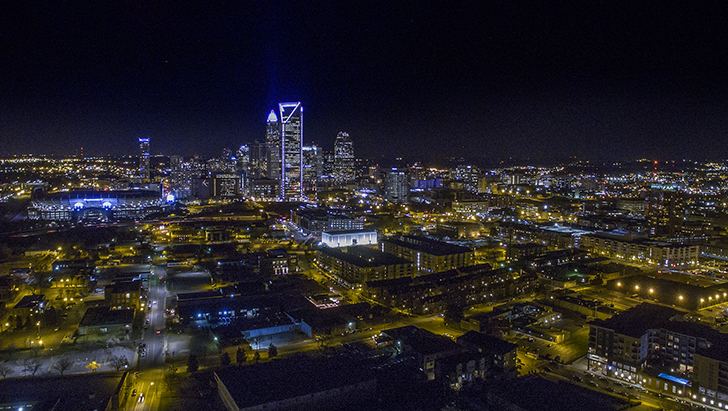 Uptown Charlotte Will Light Up Purple April 14-18 for Month of the Military Child