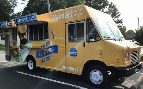 Wal-Mart Is Now Driving Food Trucks Around Charlotte Giving Away Free Food