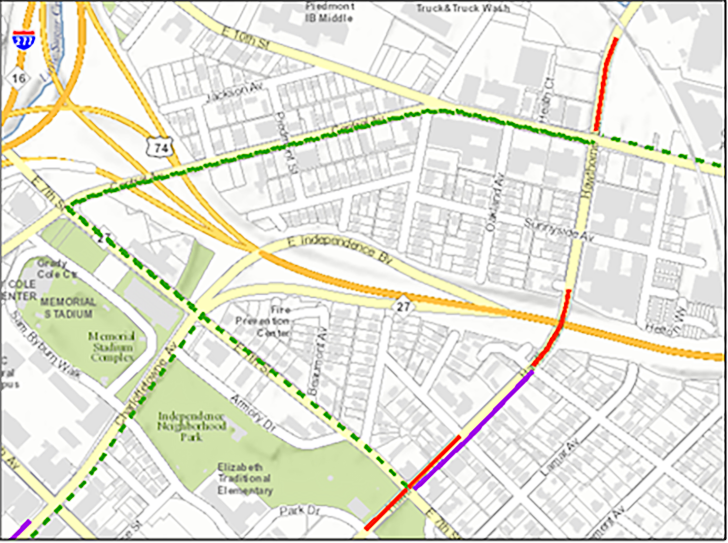 hawthorne-lane-closure