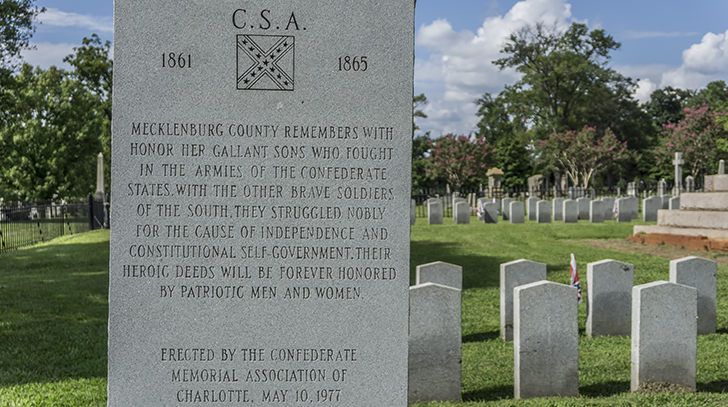 confederate-stone-in-uptown-charlotte-cemetary