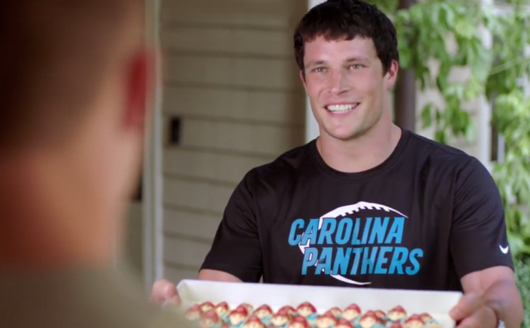 Luke Kuechly and Christian McCaffrey Team In New Cookie-Baking Video