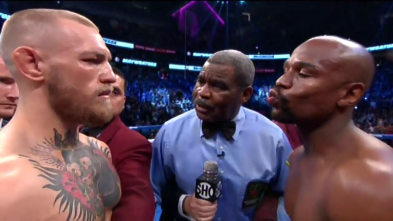 Watch Last Night’s Epic Mayweather vs McGregor Fight (Video)