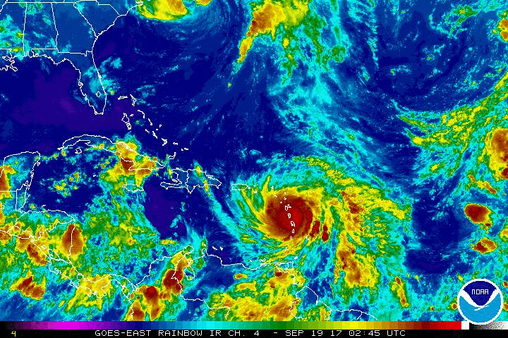 Hurricane Maria Will Be Strongest Storm To Hit US Territory of Puerto Rico in 85 Years