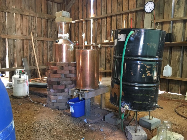 NC Sheriff Deputies Uncover Illegal Moonshine Operation