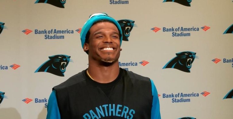 Cam Newton Makes Fun Of Female Reporter For Asking About “Routes”