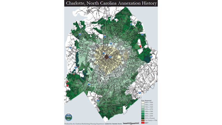 The City of Charlotte Just Grew By Over 267 Acres Last Night