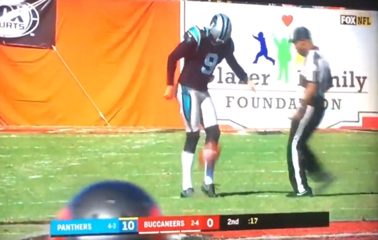 Carolina Panthers’ Graham Gano Does Insane Trick-Kick and Internet Goes Crazy (Video)